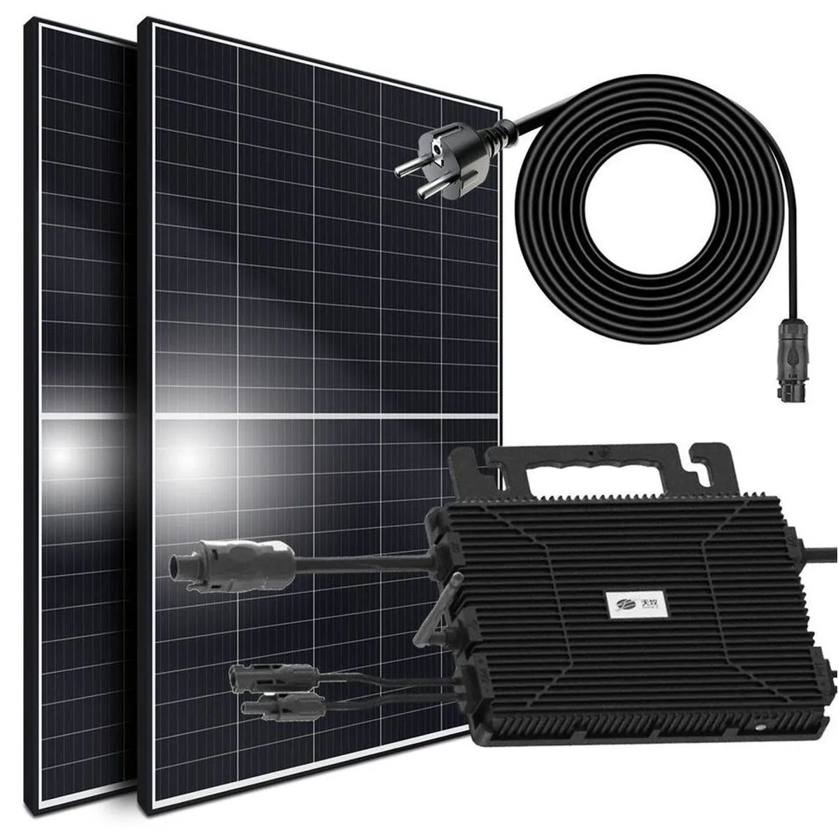 SUNNIVA 850W/800W Solaranlage, hohe Effizienz, einfache Installation, umfangreicher Lieferumfang