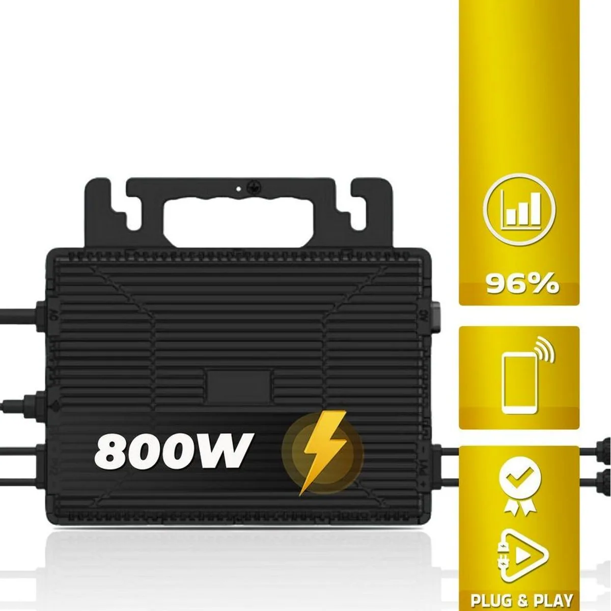 SUNNIVA 850W/800W Solaranlage, hohe Effizienz, einfache Installation, umfangreicher Lieferumfang 2