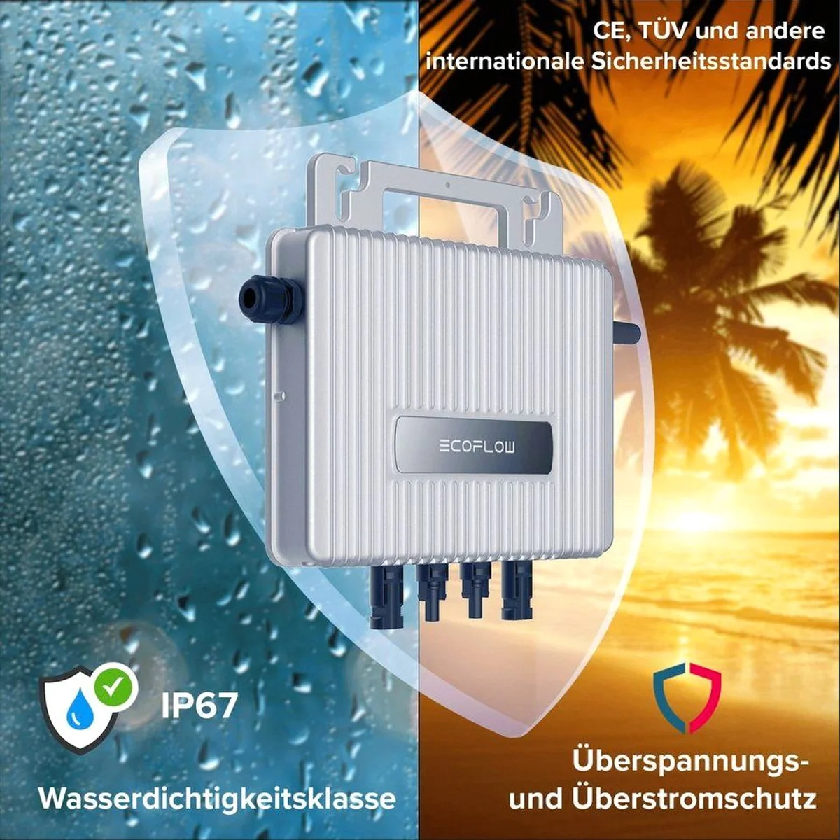 SUNNIVA Balkonkraftwerk 2000W, hohe Effizienz und einfache Installation 4