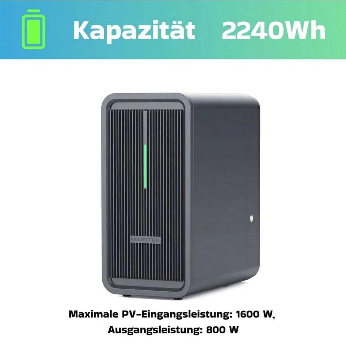 SUNNIVA Balkonkraftwerk 2000W, effiziente Energieerzeugung mit bifazialen Modulen 2