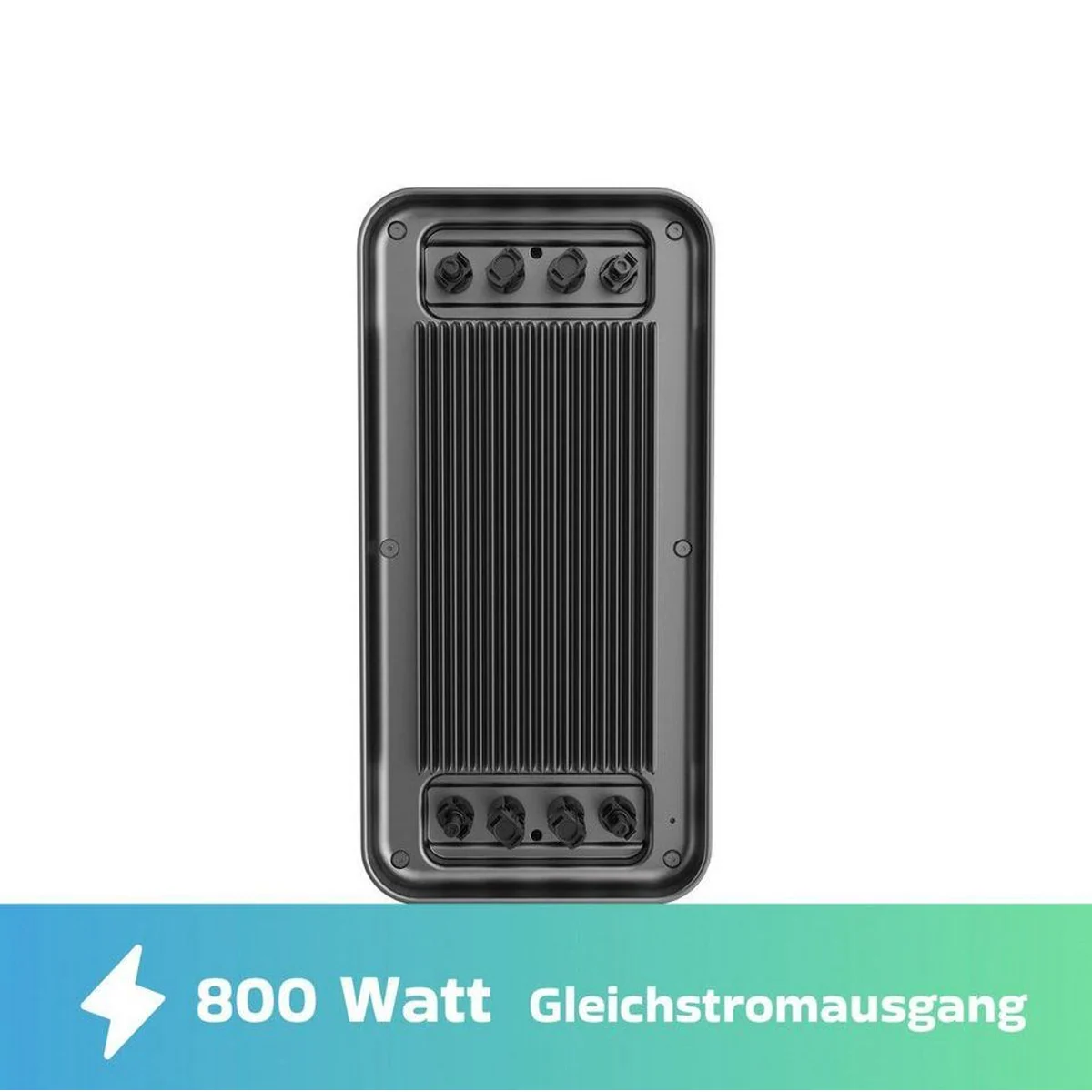 SUNNIVA Balkonkraftwerk 2000W, effiziente Energieerzeugung mit bifazialen Modulen 4