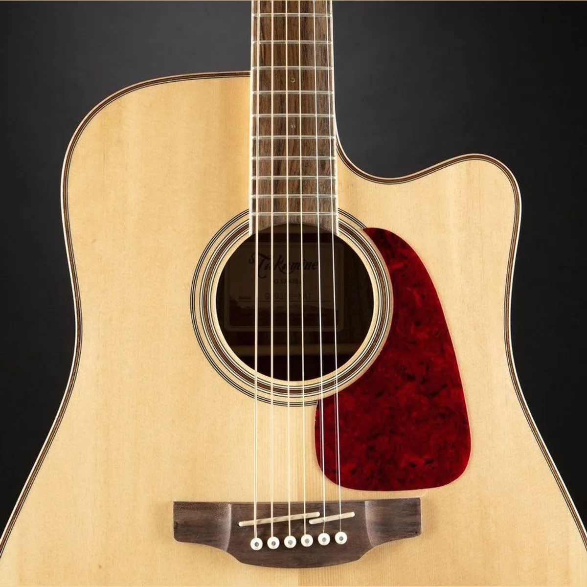 Takamine GD93CE-NAT, elektroakustisch, massive Fichtendecke, hochwertiger Preamp 5
