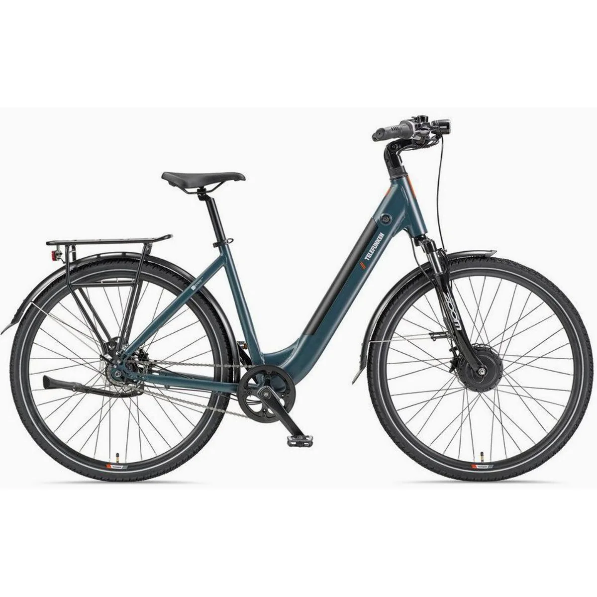 Telefunken RC675 E-Bike Cityrad, 7-Gang Nabenschaltung, integrierter Akku, 28 Zoll 2