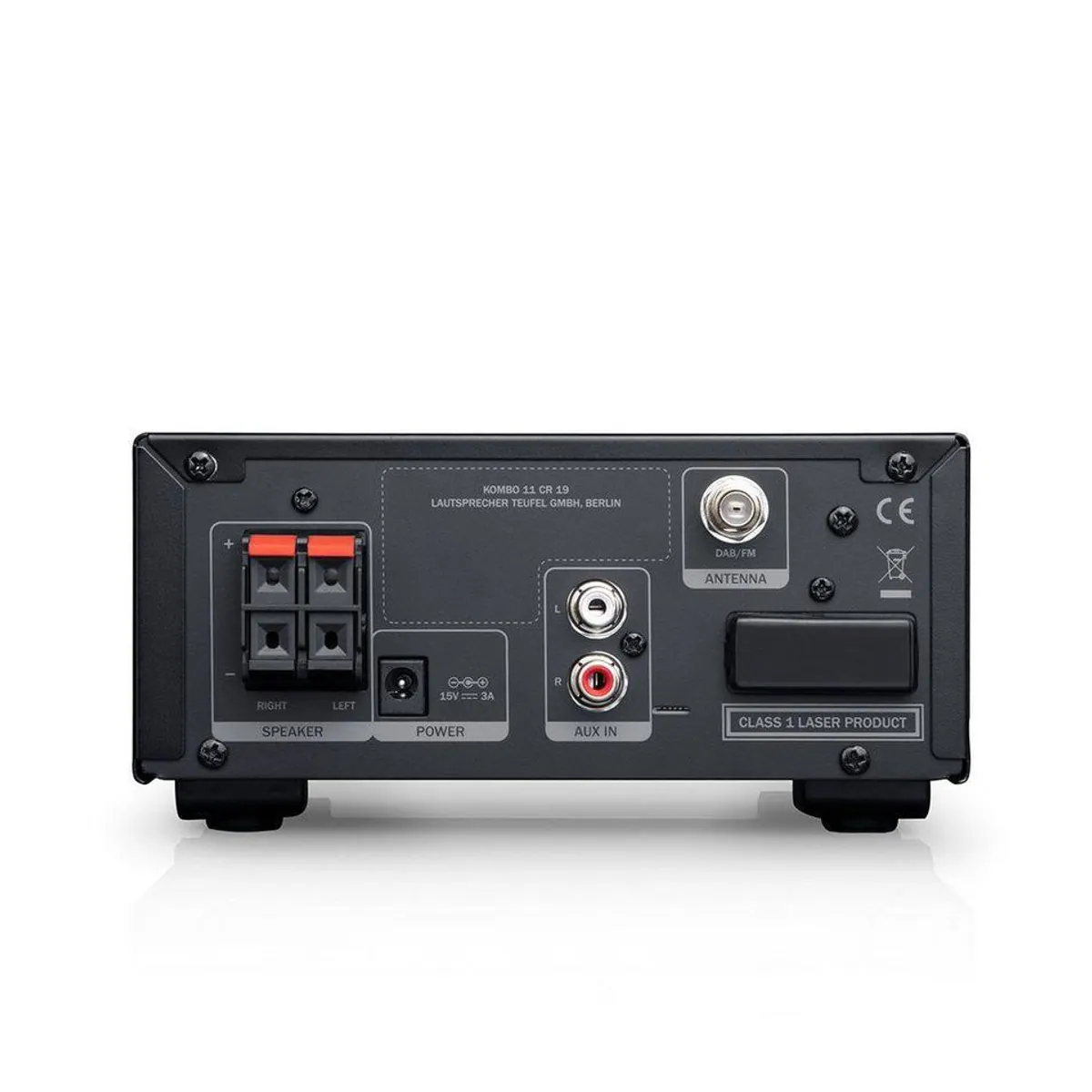 Teufel KOMBO 11 Lautsprechersystem, HiFi-Sound, Bluetooth, DAB+ Radio 3