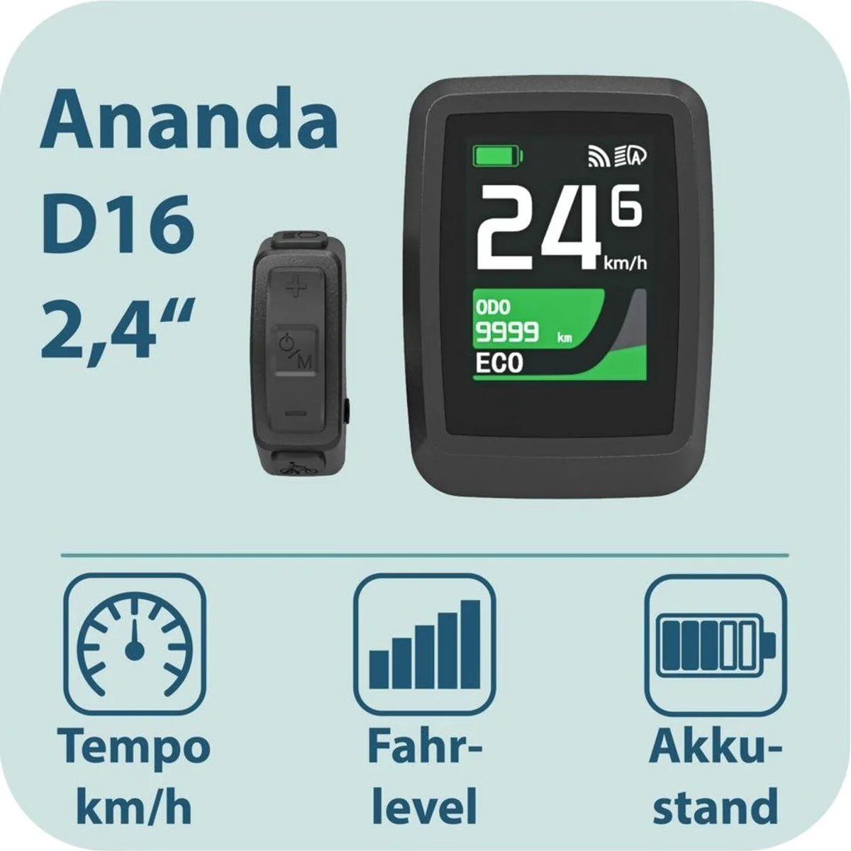 Tretwerk E-Bike Cityrad Amber, 9-Gang Shimano Cues, komfortable Mittelmotor-Technologie 2