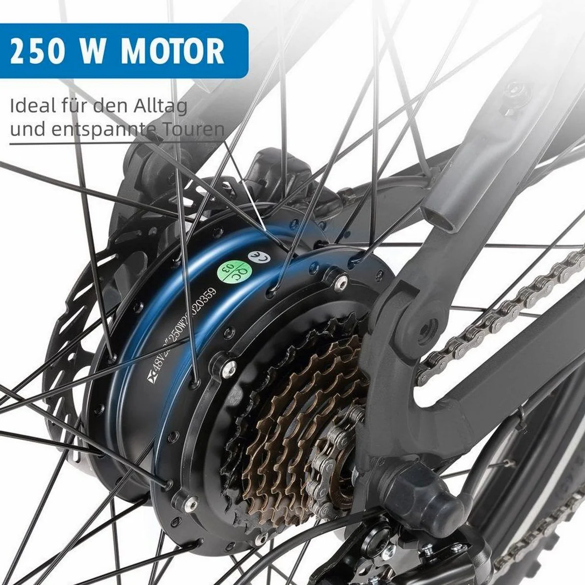 TTGO E-Bike S6, 28 Zoll, 120 km Reichweite, 70 Nm Drehmoment 4