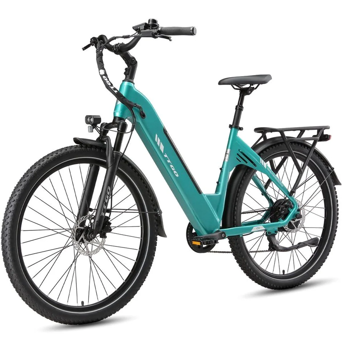 TTGO E-Bike Cityrad 28 Zoll, 110 km Reichweite, 7-Gang Shimano Schaltung