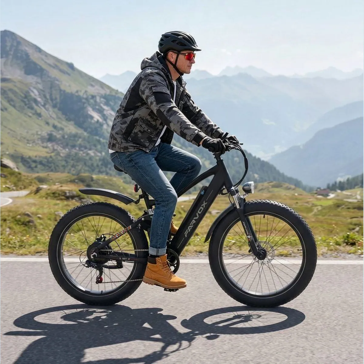 Vankel MX1 E-Fahrrad, 624Wh Akku, 250W Heckmotor, 7-Gang Shimano 3