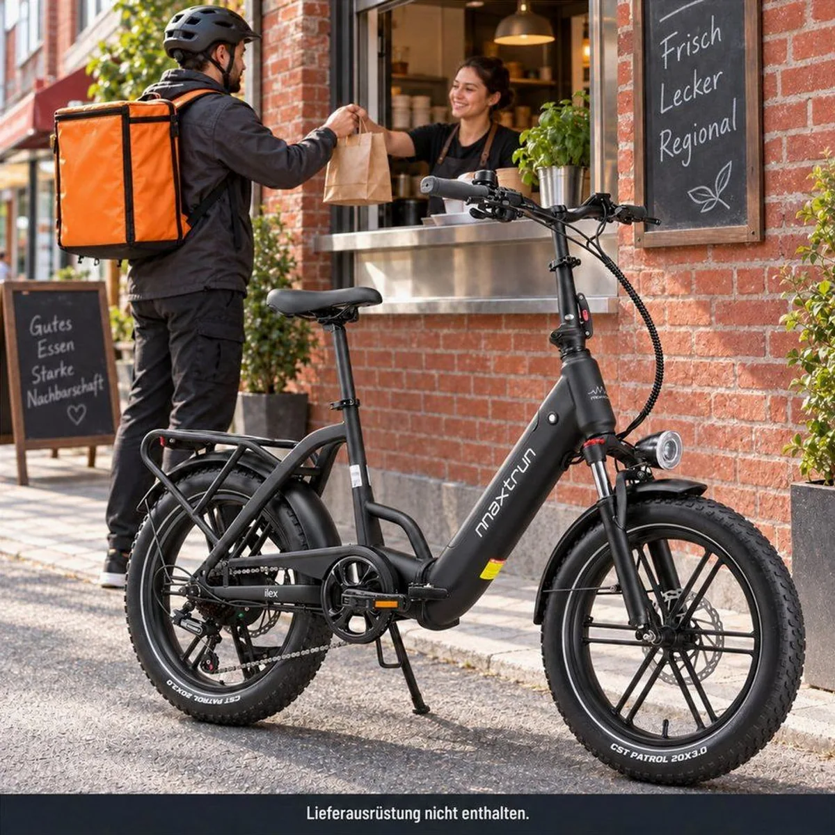 Vankel E-Bike E-Faltrad 20 Zoll, 250W Motor, 691Wh Akku, hydraulische Bremsen 2