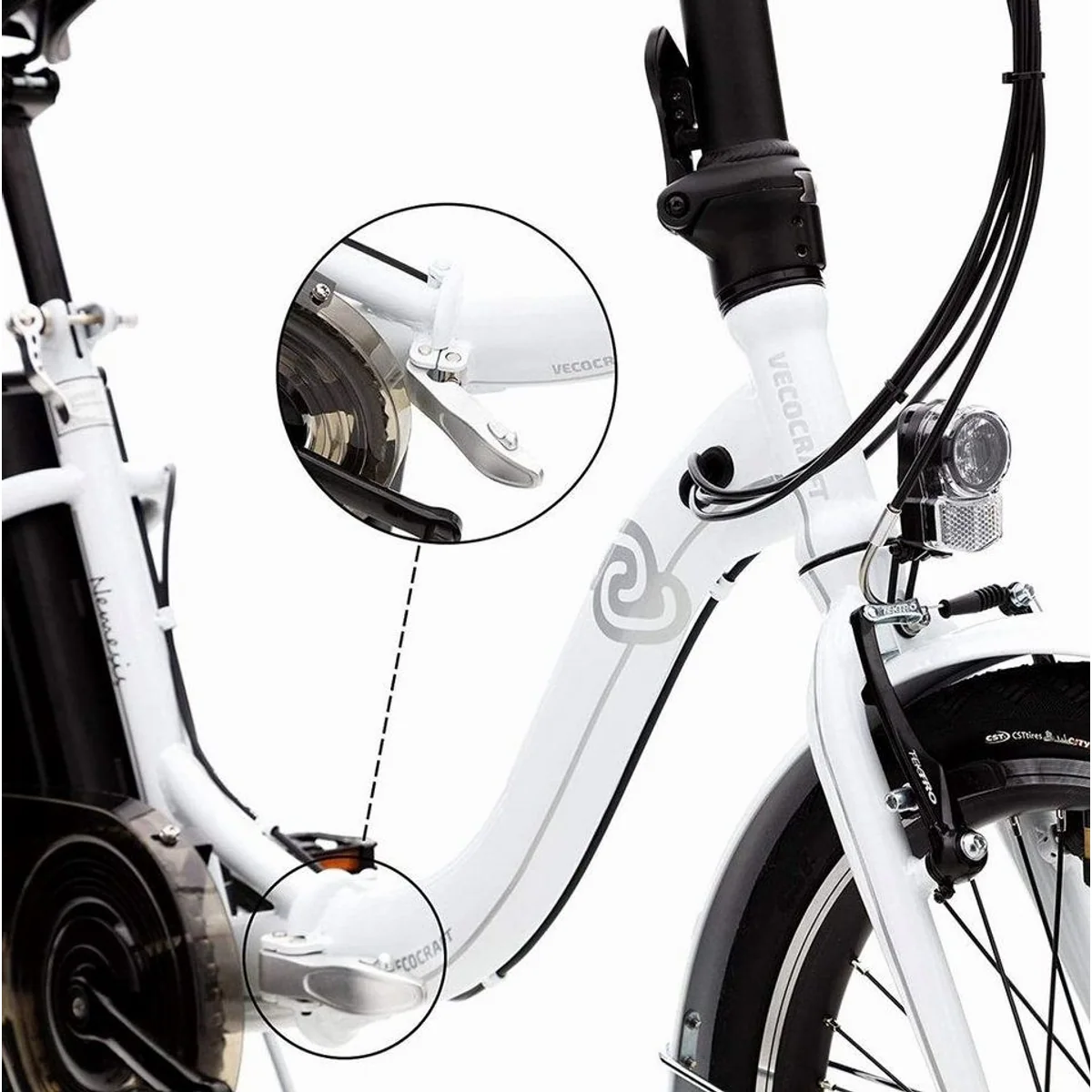 VECOCRAFT E-Bike Klapprad Nemesis, 20 Zoll, 13Ah Akku, 250W Heckmotor 5