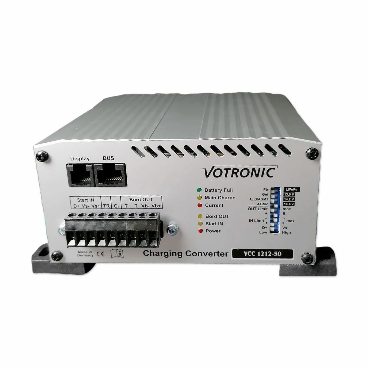 Votronic VCC 1212-50 Ladebooster 12V 50A, DC-DC Ladewandler für Bordbatterien 2