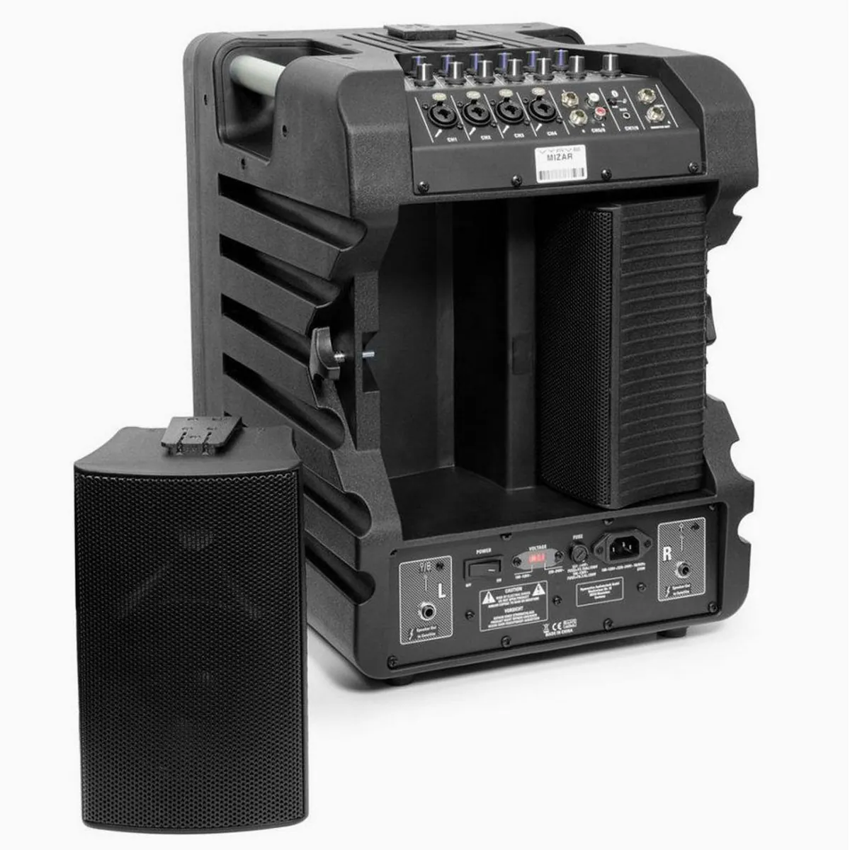 Vyrve Audio MIZAR PA-System, integrierter Mixer, Bluetooth, 250W Leistung 3