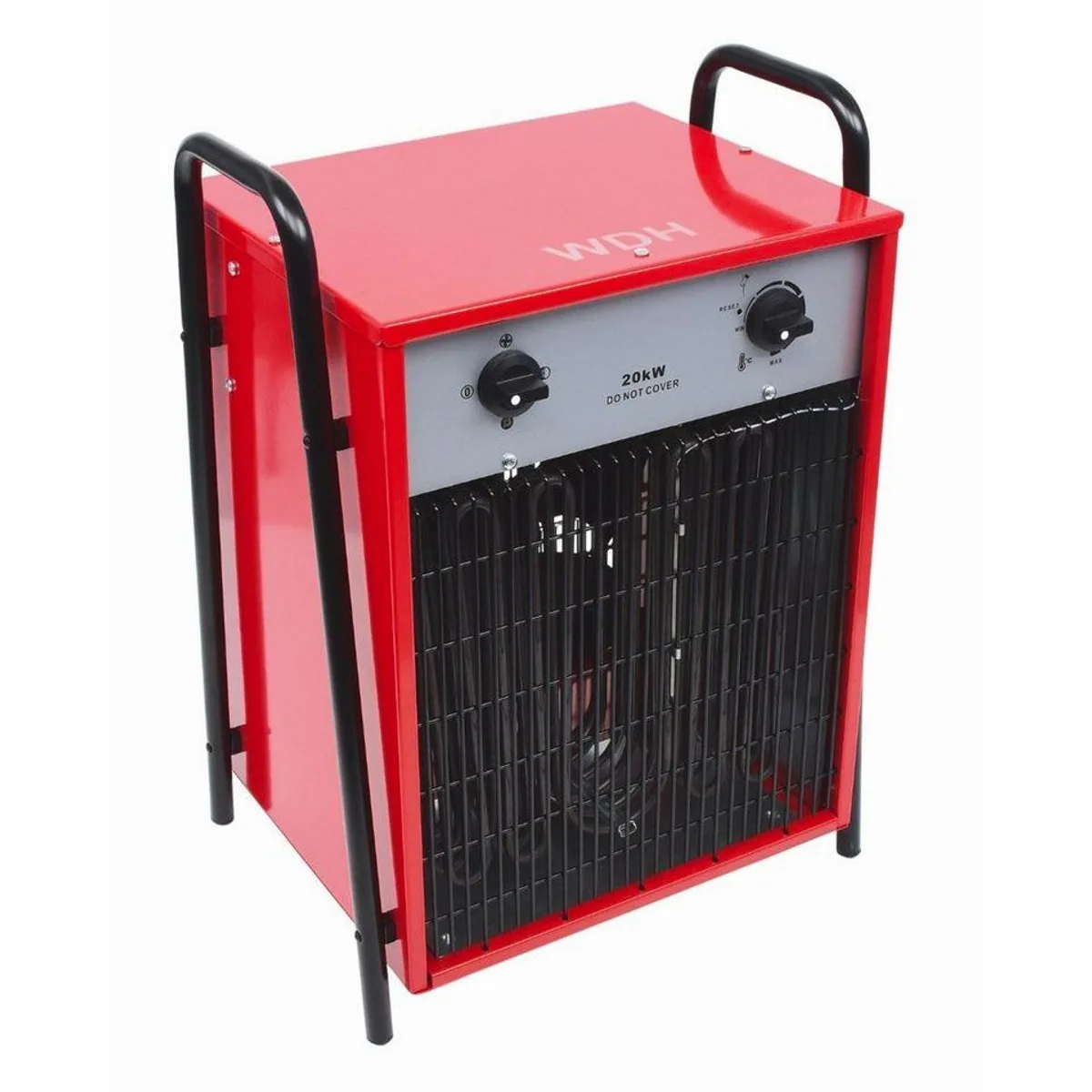 WDH Heißluftgebläse WDH-IFH20, 20 kW Heizleistung, integriertes Gebläse, 3 Heizstufen