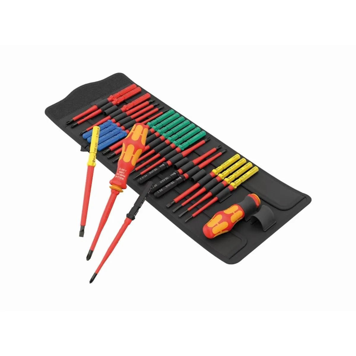 Wera Kraftform Kompakt VDE Big Pack 1, 26-teiliges Set, ergonomischer Griff, sicher bis 1.000 V