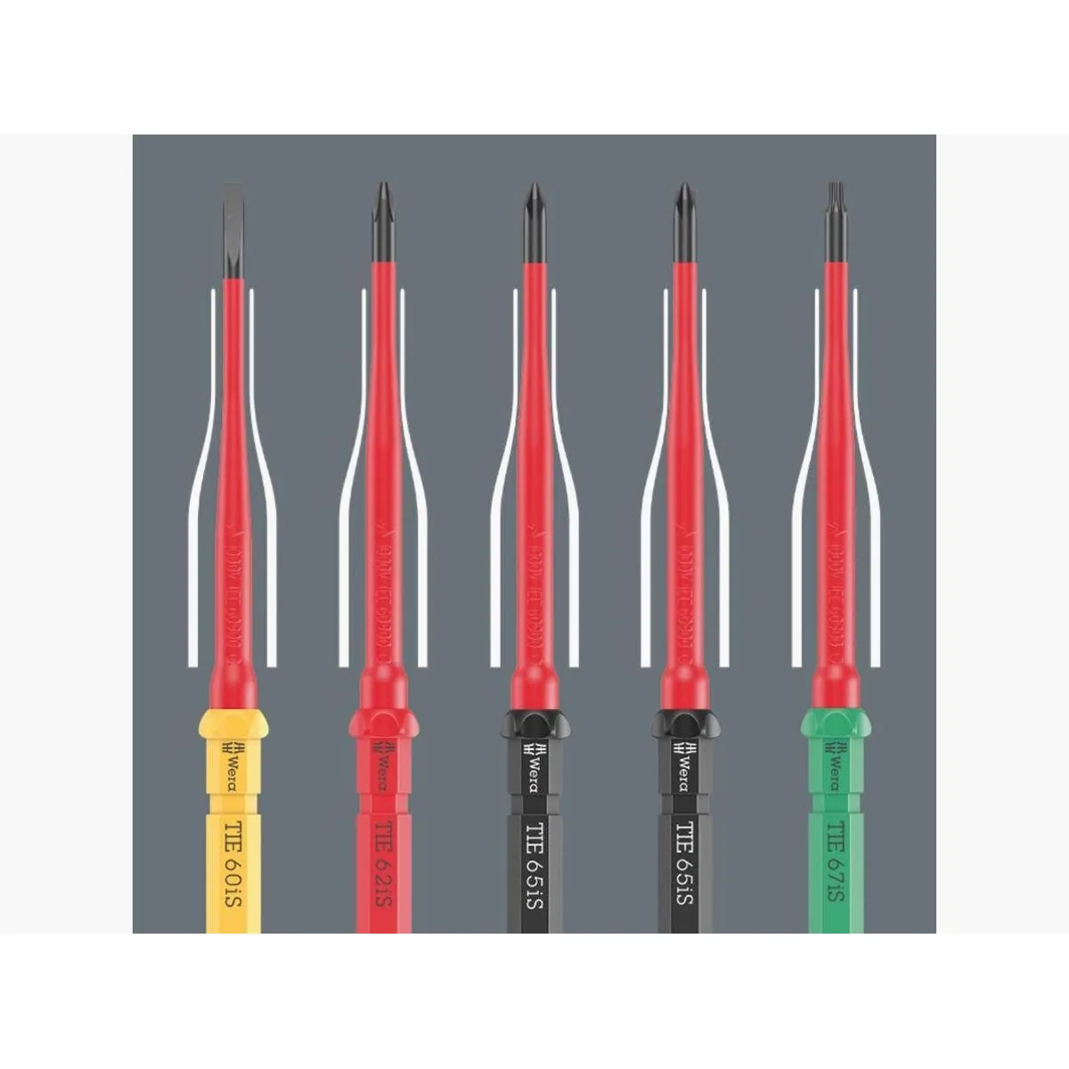 Wera Kraftform Kompakt VDE Big Pack 1, 26-teiliges Set, ergonomischer Griff, sicher bis 1.000 V 5
