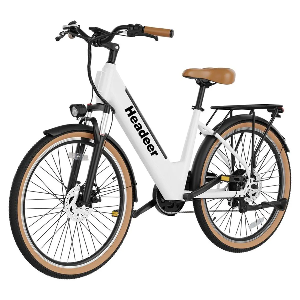 WHEELYOU E-Bike BD26195, kraftvoller Heckmotor, langlebiger Akku, komfortable Federung 2