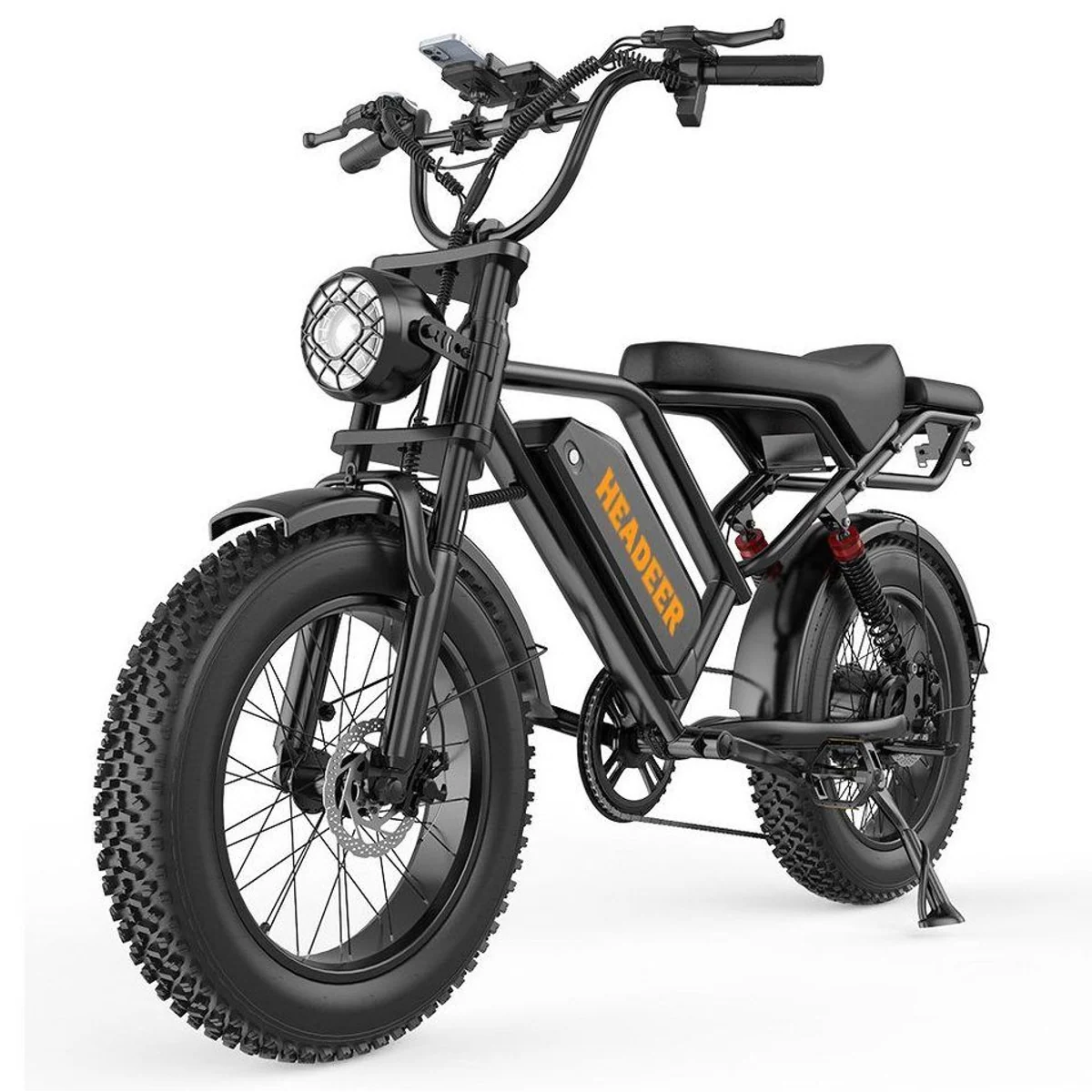 WHEELYOU E-Fatbike bk20, 250W Motor, 960Wh Akku, 20 Zoll Reifen, Vollfederung