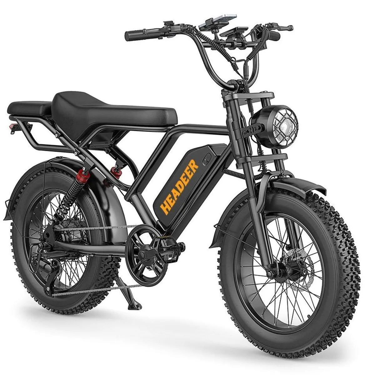 WHEELYOU E-Fatbike bk20, 250W Motor, 960Wh Akku, 20 Zoll Reifen, Vollfederung 2