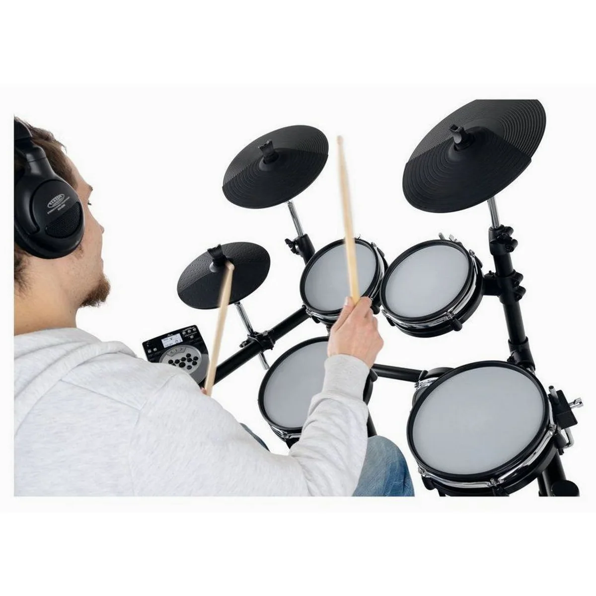 XDrum DD-530 E-Drum, vielseitig einsetzbar mit 45 Drumkits und Lernmodus 2