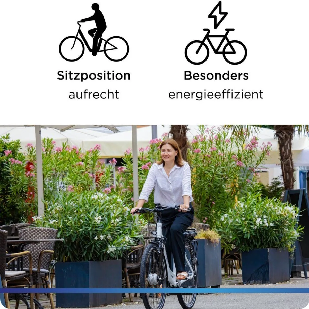 Zündapp Z600 E-Bike Cityrad, 7 Gang, 536,5 Wh Akku, komfortable Federung 2