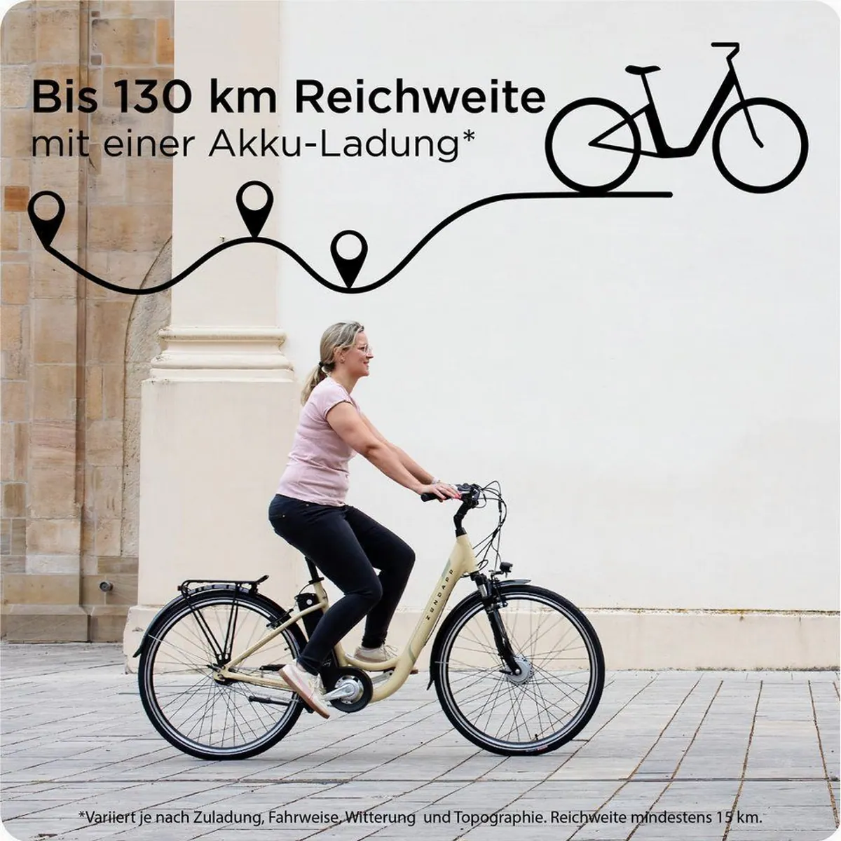 Zündapp Z517 E-Bike Cityrad, 7-Gang Nabenschaltung, 531 Wh Akku 3