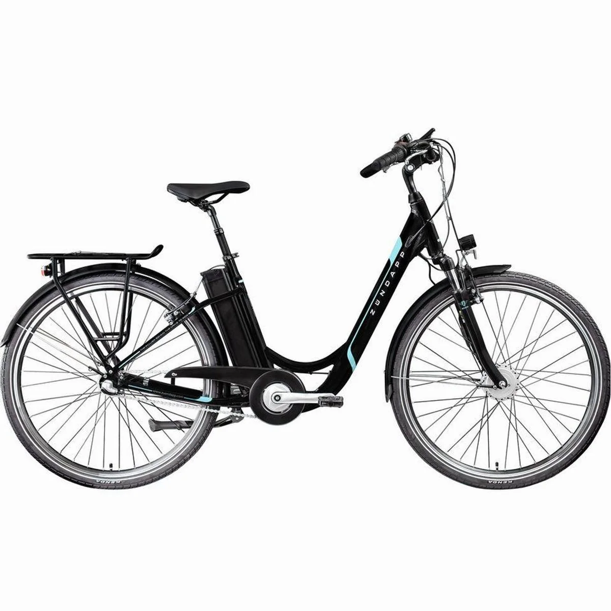 Zündapp Z510 E-Bike Cityrad, 3-Gang Nabenschaltung, 531 Wh Akku, Retro-Design