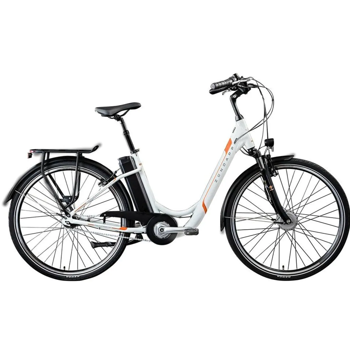 Zündapp Z517 E-Bike Cityrad, 531 Wh Akku, 7-Gang Nabenschaltung, Frontmotor