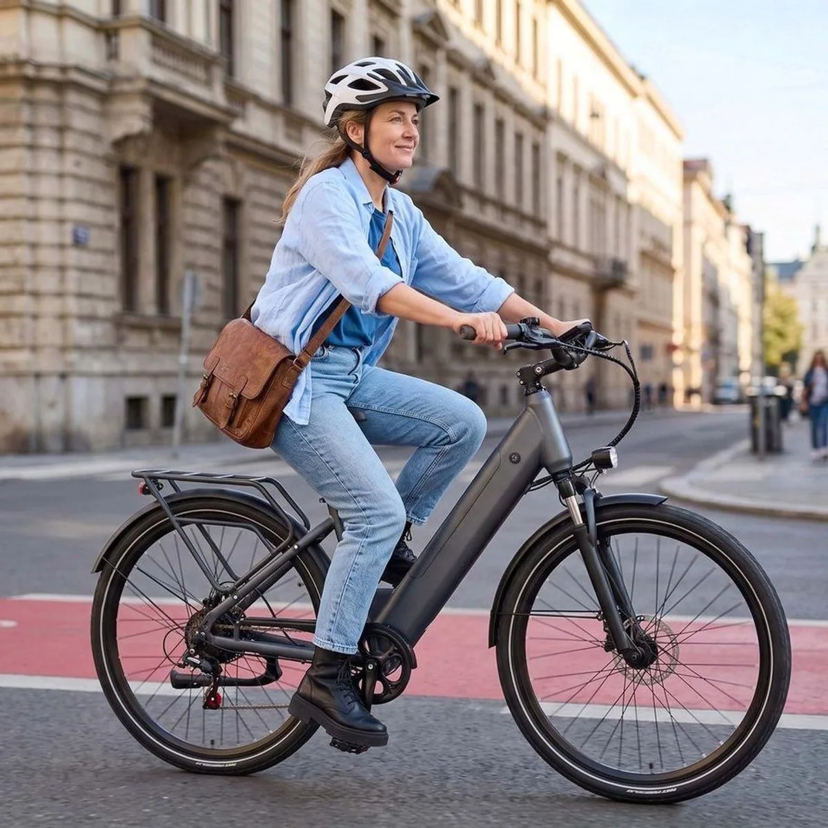 ZWHEEL City E-Bike, 250W Motor, 48V Akku, 140 km Reichweite 3